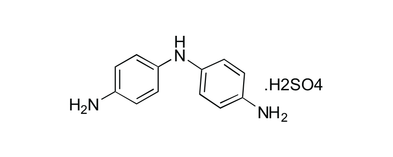 Structure of 4,4‘-DIAMINODIPHENYL SULFATE SALT