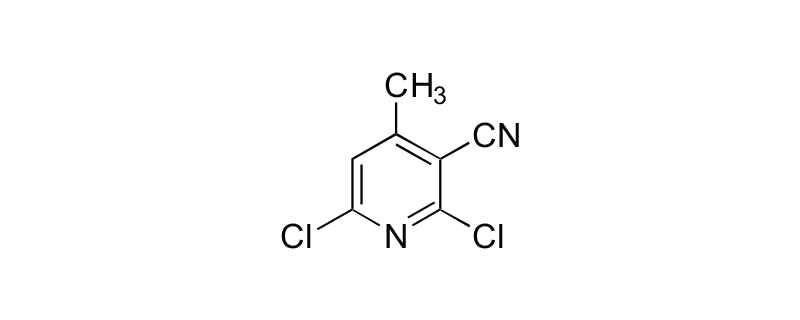 Structure of 2,6-DICHLORO-4-METHYLNICOTINONITRILE