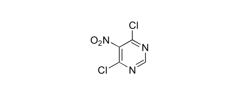 Structure of 4,6-DICHLORO-5-NITROPYRIMIDINE