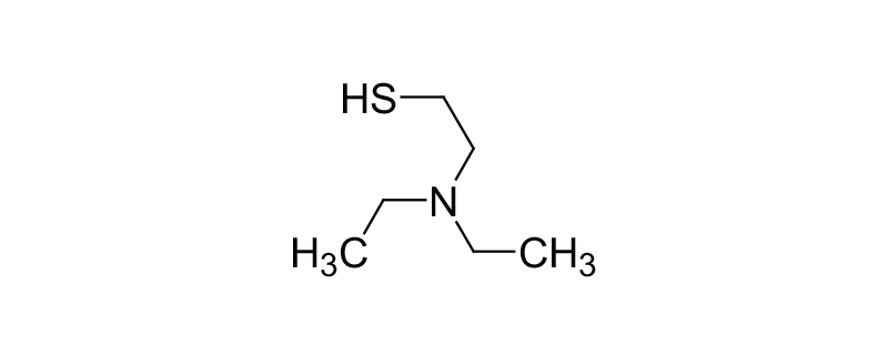Structure of 2-DIETHYLAMINOETHANETHIOL
