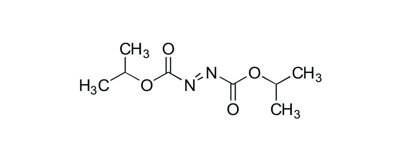 Structure of DIISOPROPYL AZODICARBOXYLATE