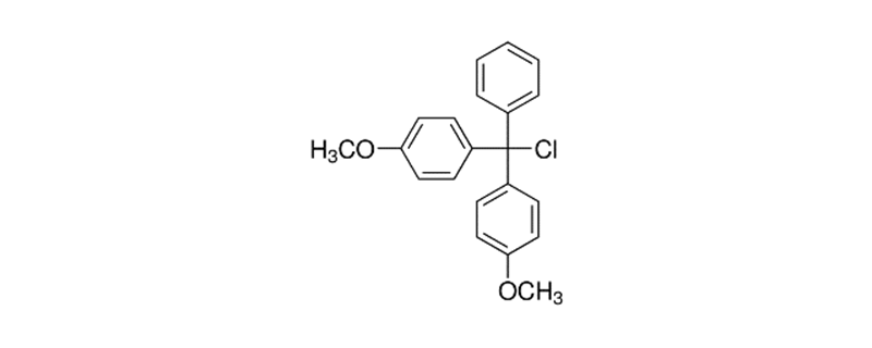 Structure of 4,4′-DIMETHOXYTRITYL CHLORIDE