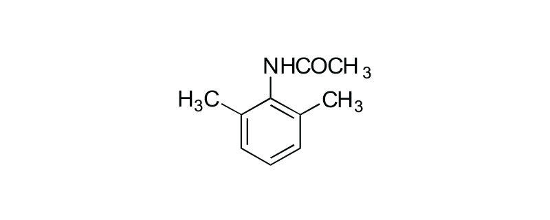 Structure of 2′,6′-DIMETHYLACETANILIDE