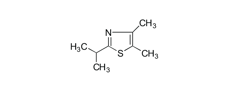 Structure of 4,5-DIMETHYL -2-(METHYLETHYL) -1,3-THIAZOLE