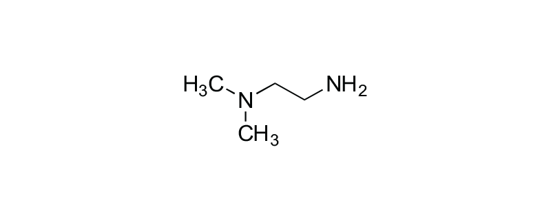 Structure of N,N-DIMETHYLETHYLENEDIAMINE