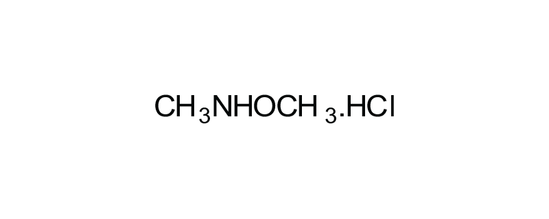 Structure of N,O-DIMETHYL HYDROXYLAMINE HCL