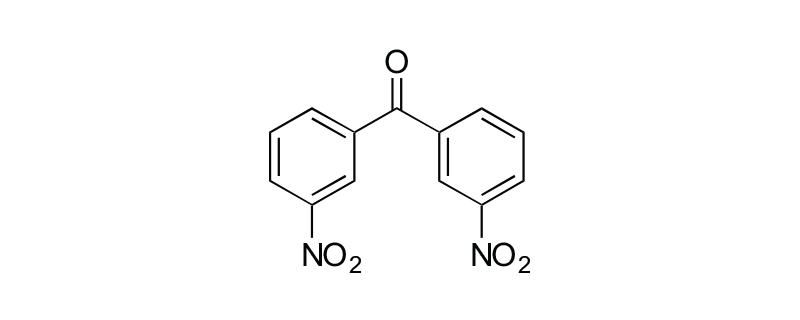 Structure of 3,3′-DINITROBENZOPHENONE
