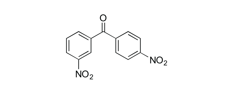 Structure of 3,4′-DINITRO BENZOPHENONE