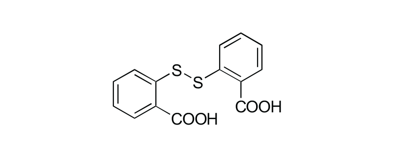 Structure of 2,2′-DITHIODIBENZOIC ACID