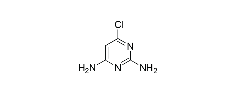 Structure of 2,6-DIAMINO-4-CHLORO PYRIMIDINE