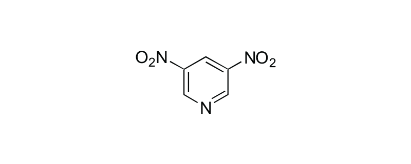 Structure of 3,5-DINITROPYRIDINE