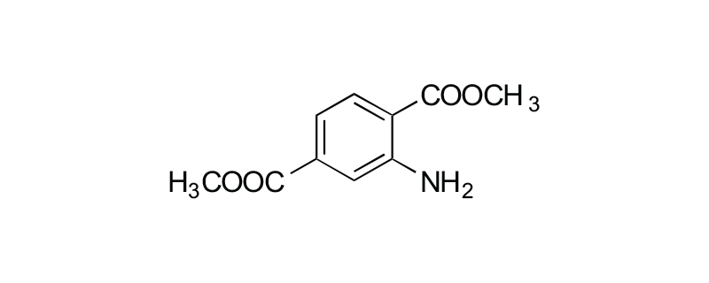 Structure of DIMETHYL AMINOTERE PHTHALATE