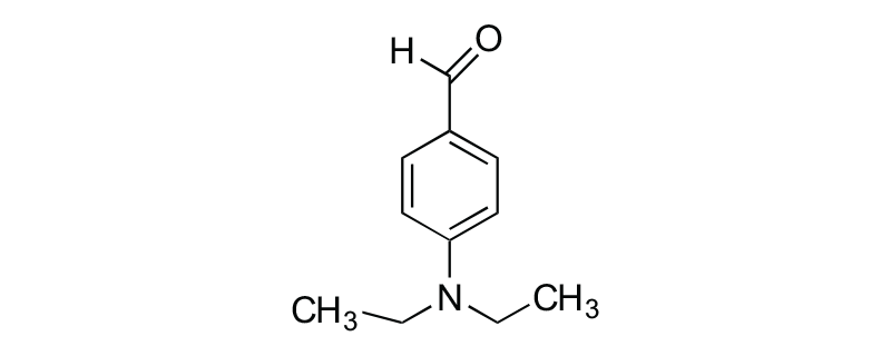 Structure of 4-DIETHYLAMINO BENZALDEHYDE
