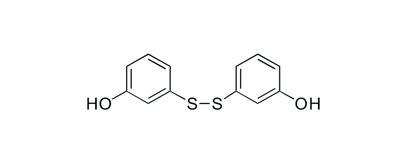 Structure of 3,3′-DIHYDROXYDIPHENYL DISULFIDE