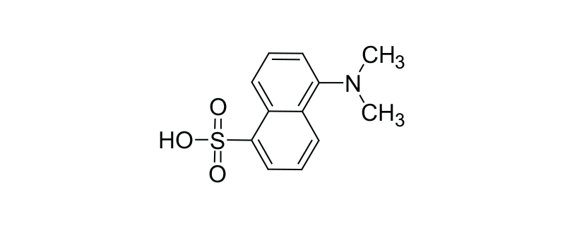 Structure of DANSYL ACID