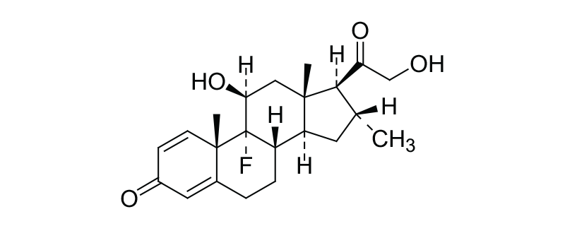 Structure of DESOXIMETASONE