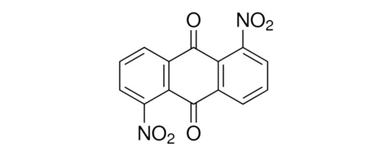 Structure of 1,5-DINITROANTHRAQUINONE