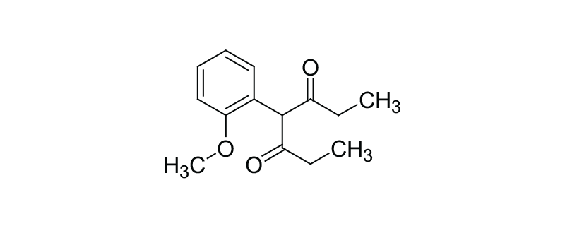 Structure of DIETHYL(2-METHOXYPHENOXY) MALONATE