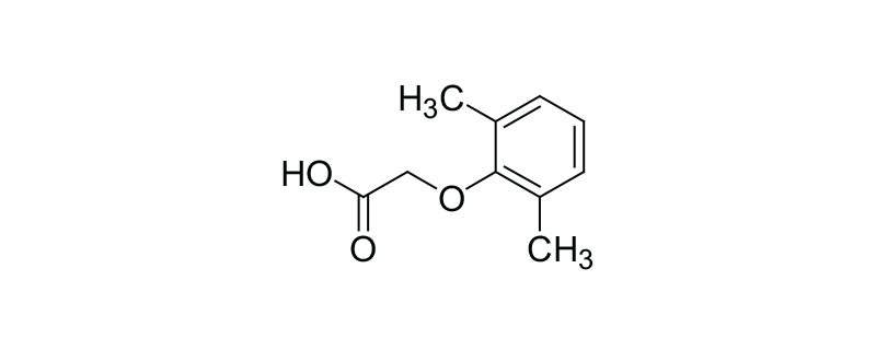 Structure of 2,6-DIMETHYLPHENOXYACETIC ACID
