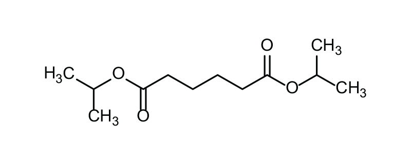 Structure of DIISOPROPYL ADIPATE