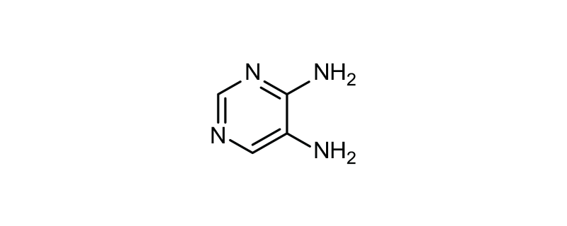 Structure of 4,5-DIAMINO PYRIMIDINE