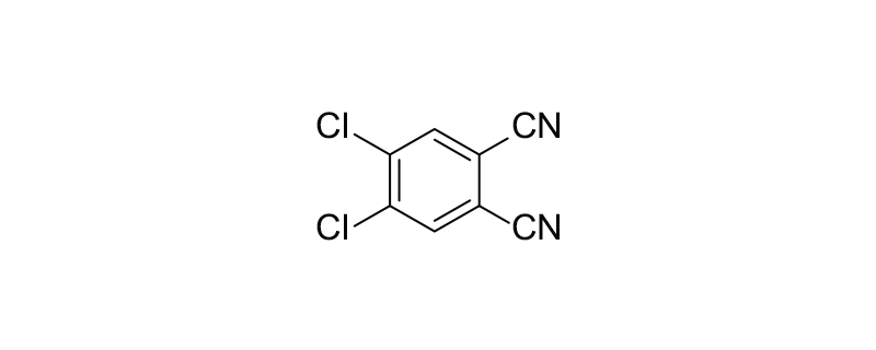 Structure of 4,5-DICHLORO PHTHALONITRILE