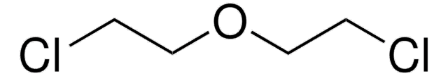 Structure of 2,2’-DICHLORODIETHYL ETHER