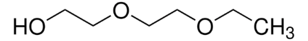 Structure of DIETHYLENE GLYCOL MONOETHYL ETHER