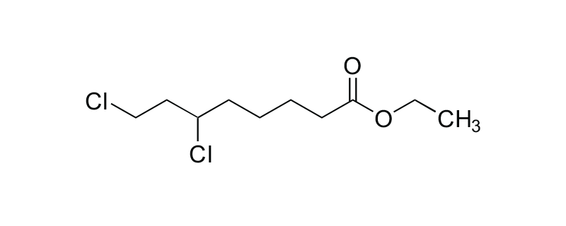 Structure of ETHYL-6,8- DICHLOROOCTANOATE
