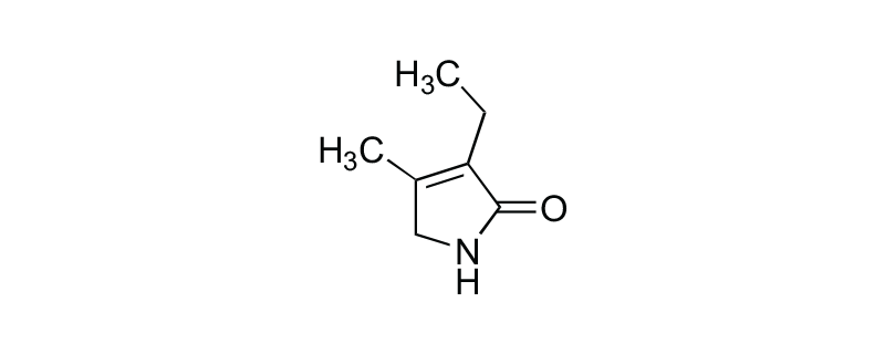 Structure of 3-ETHYL-4-METHYL-3-PYRROLIN-2-ONE