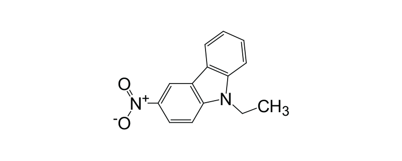 Structure of 9-ETHYL-3-NITROCARBAZOLE