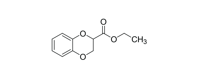 Structure of ETHYL-1,4-BENZODIOXANE-2-CARBOXYLATE