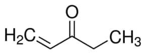 Structure of ETHYL VINYL KETONE, 97%, CONTAINS 0.15% BHT AS STABILIZER