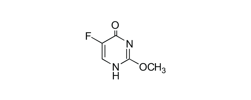 Structure of 5-FLUORO-2-METHOXY-4(1H) PYRIMIDINONE