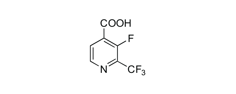 Structure of 3-FLUORO-2- (TRIFLUOROMETHYL) ISONICOTINIC ACID