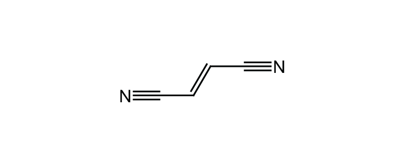 Structure of FUMARONITRILE