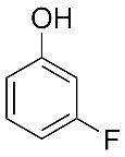 Structure of 3-FLUOROPHENOL