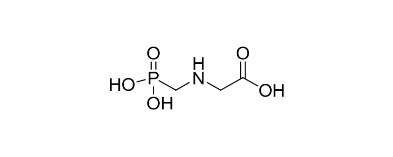 Structure of GLYPHOSATE