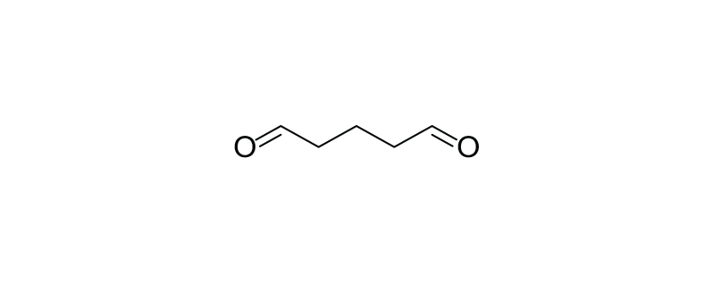 Structure of GLUTARALDEHYDE 50%, USP