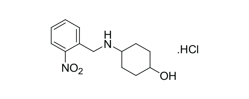 Structure of N-(TRANS-4-HYDROXYCYCLOHEXYL)-2-NITRO BENZYLAMINE HYDROCHLORIDE