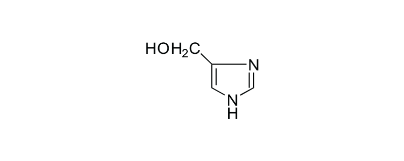 Structure of 4(5)- (HYDROXYMETHYL) IMIDAZOLE