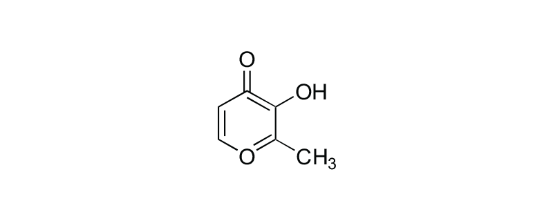 Structure of 3-HYDROXY-2-METHYL-4-PYRONE