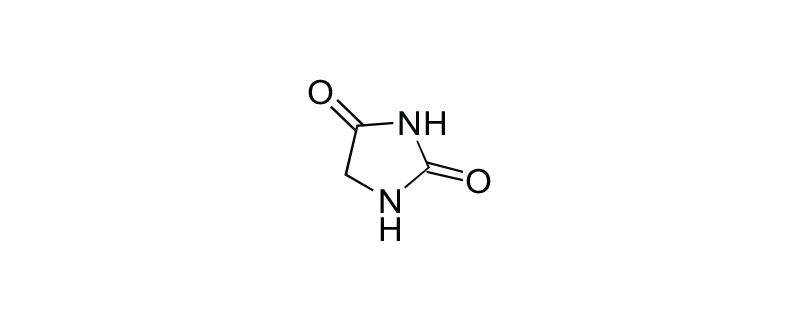 Structure of HYDANTOIN