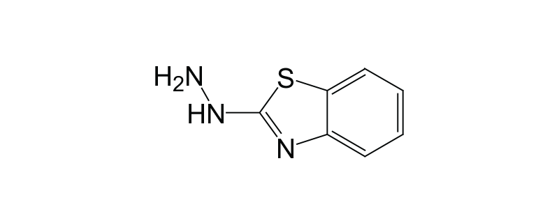 Structure of 2-HYDRAZINOBENZO THIAZOLE