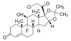 Structure of HALCINONIDE