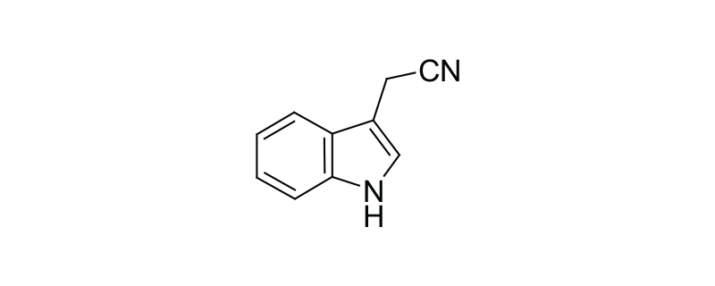 Structure of INDOLE-3-ACETONITRILE