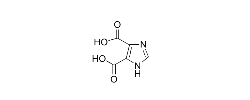 Structure of IMIDAZOLE-4,5-DICARBOXYLIC ACID