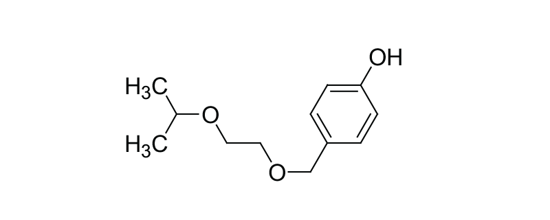 Structure of 4-[(2-ISOPROPOXYETHOXY)METHYL]PHENOL