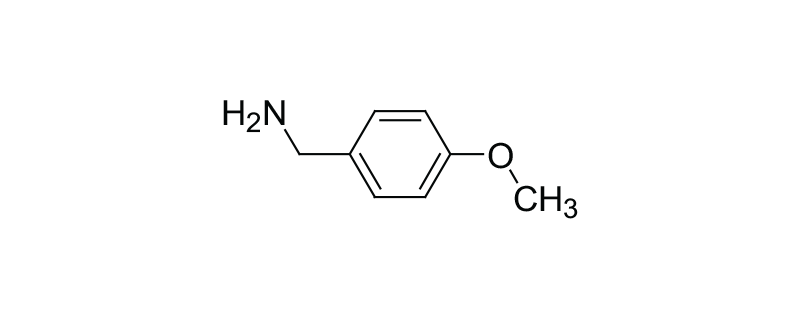 Structure of 4-METHOXYBENZYLAMINE