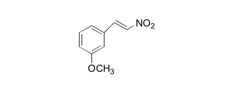 Structure of 1-METHOXY-3- (2-NITROVINYL) BENZENE